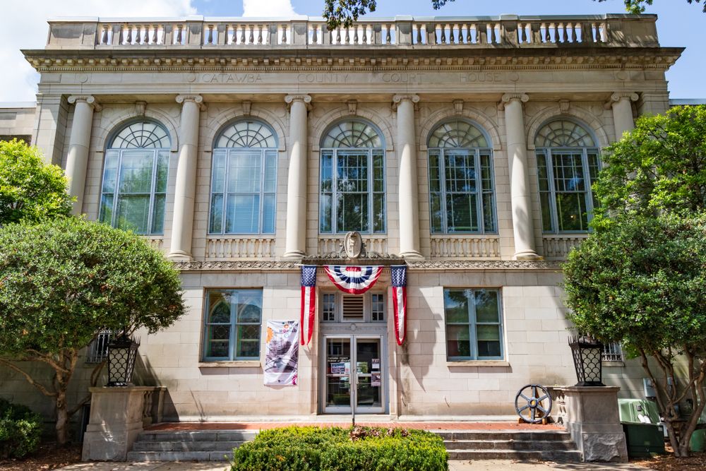 Exterior of the Catawba County Museum of History