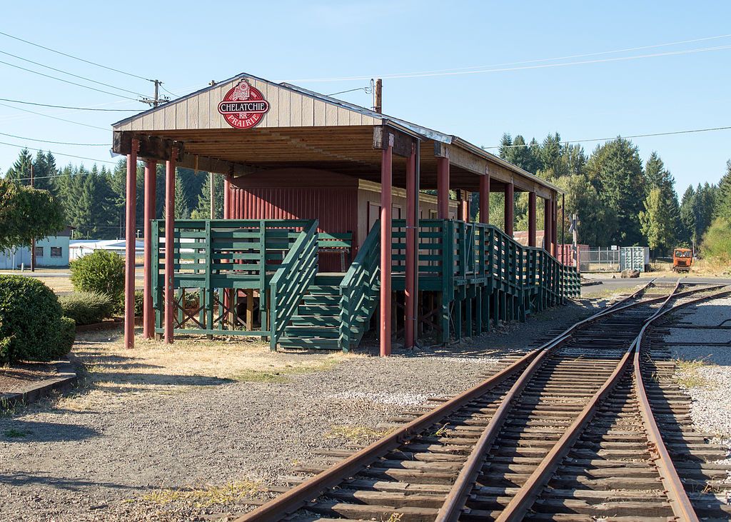 Depot of Chelatchie Prairie Railroad