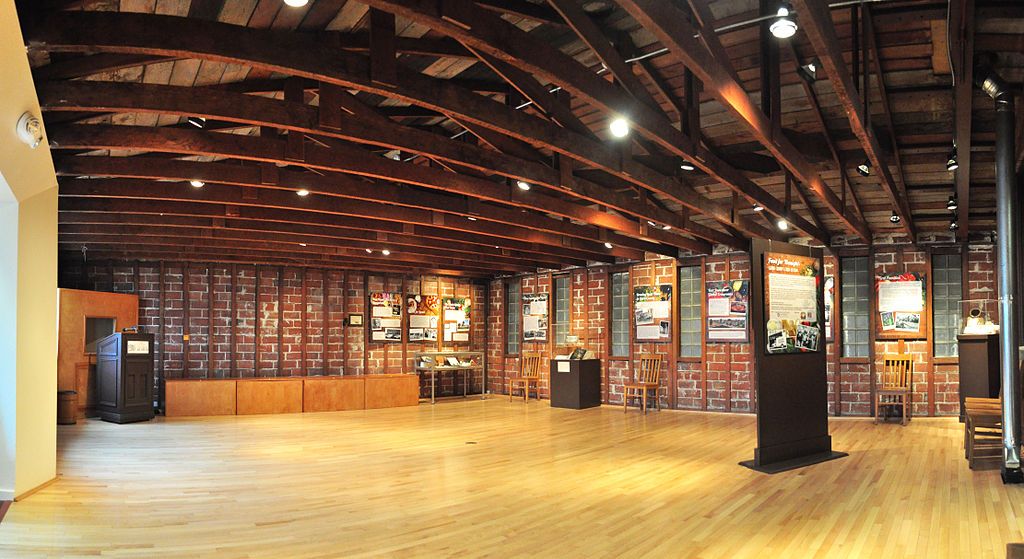 Interior of Clark County Historical Museum