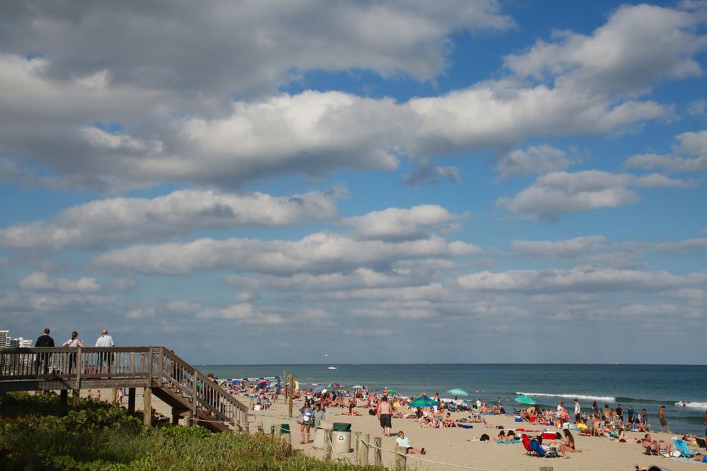 The view from Deerfield Beach Boardwalk