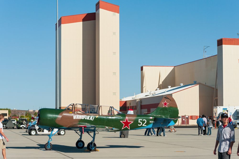 The grounds of Edwards Air Force Base