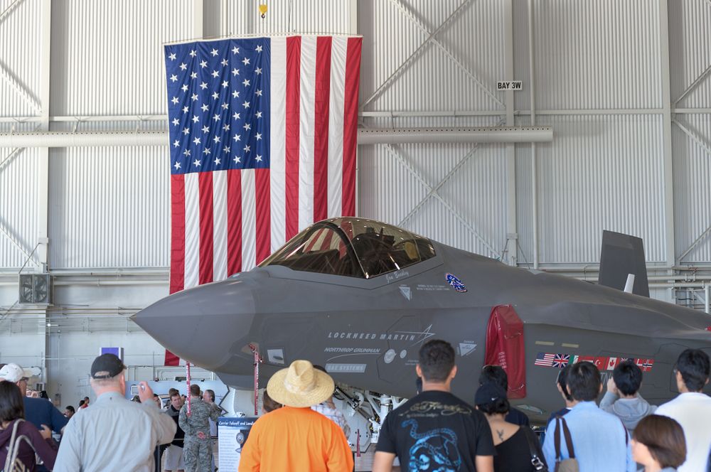 People at Edwards Air Force Base