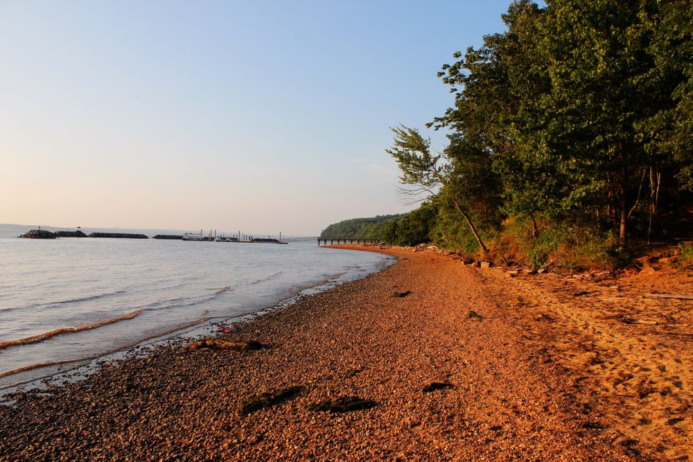 A beach at Elk Neck State Park