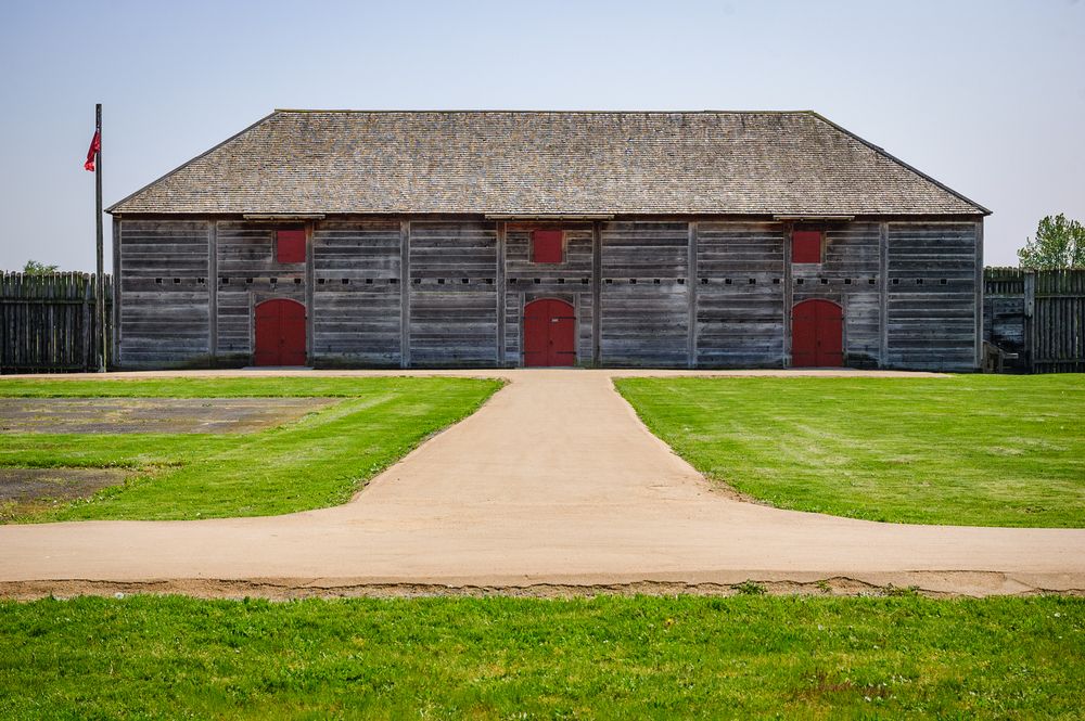 A cabin at Fort Vancouver National Historic Site