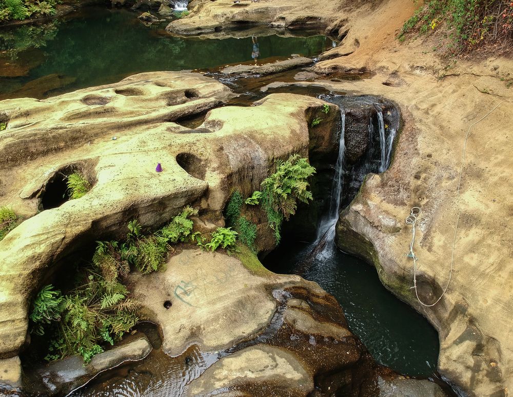 Waterfall at Lacamas Park