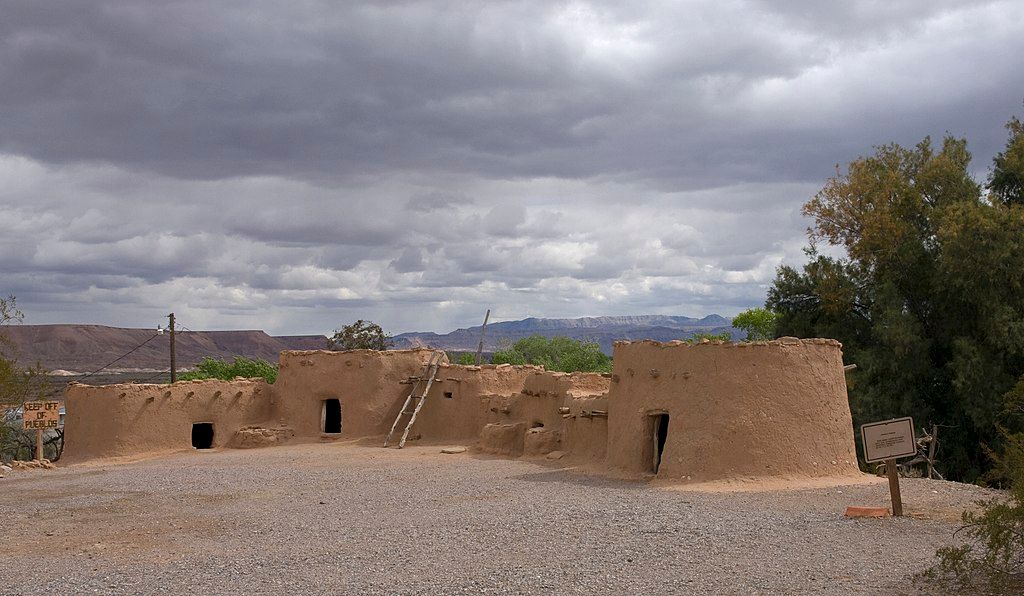 Structures at the Lost City Museum