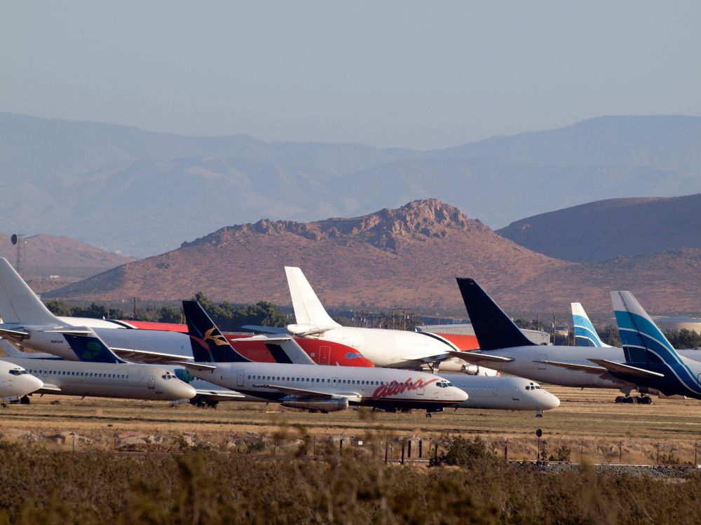 Aircrafts at Mojave Air & Space Port