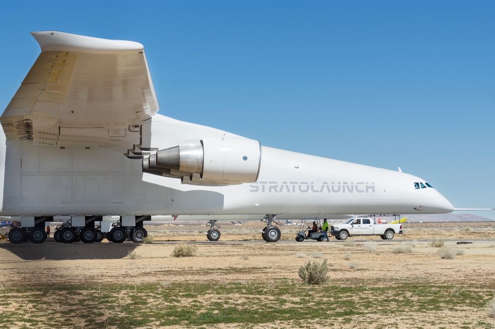 Stratolaunch aircraft at Mojave Air & Space Port