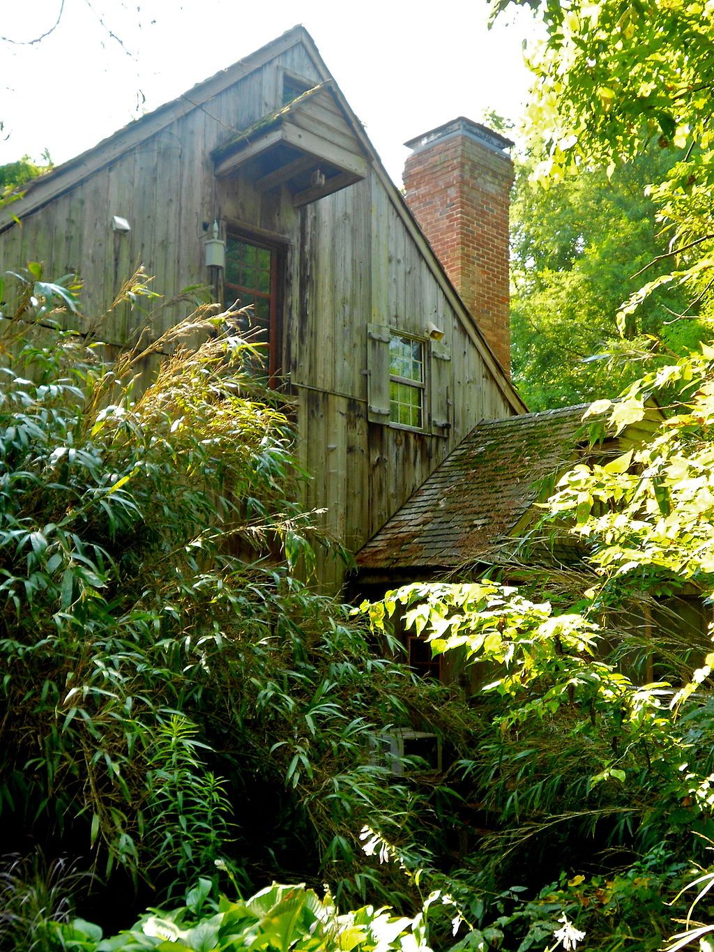 Ruined mill at Plumpton Park Zoo