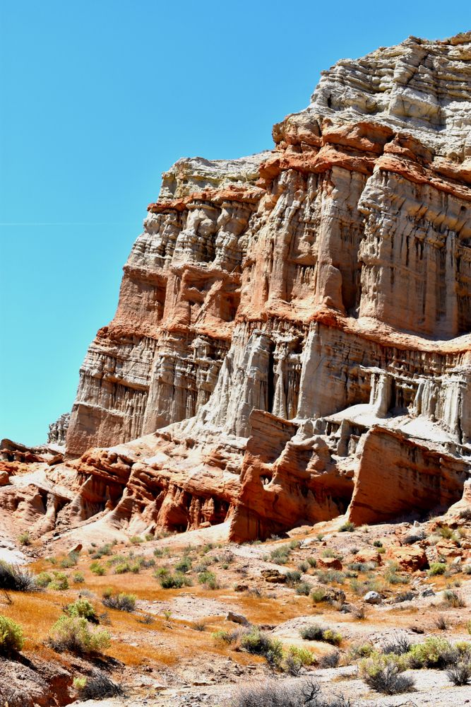 Daytime view of Red Rock Canyon State Park