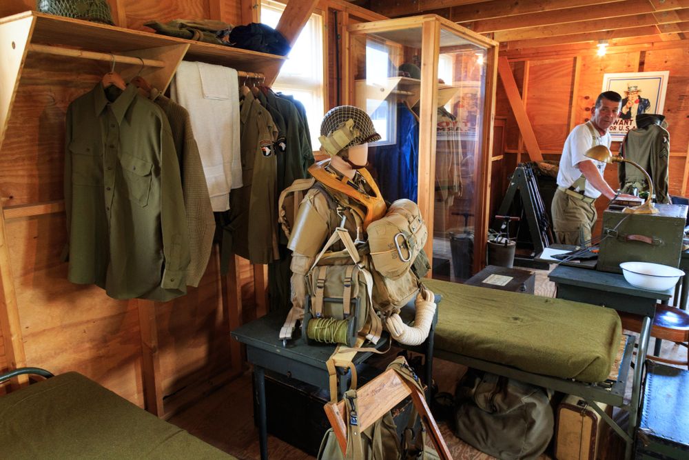 Interior of U.S. Army Heritage and Education Center