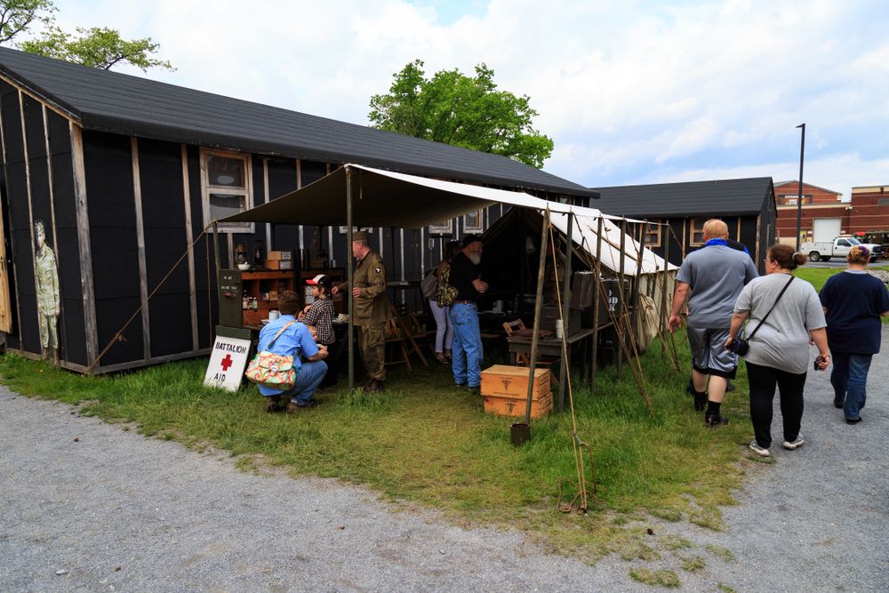 People at U.S. Army Heritage and Education Center