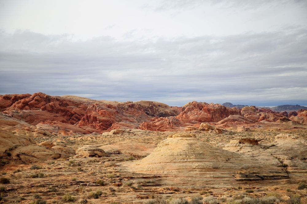 Daytime view of Valley of Fire State Park