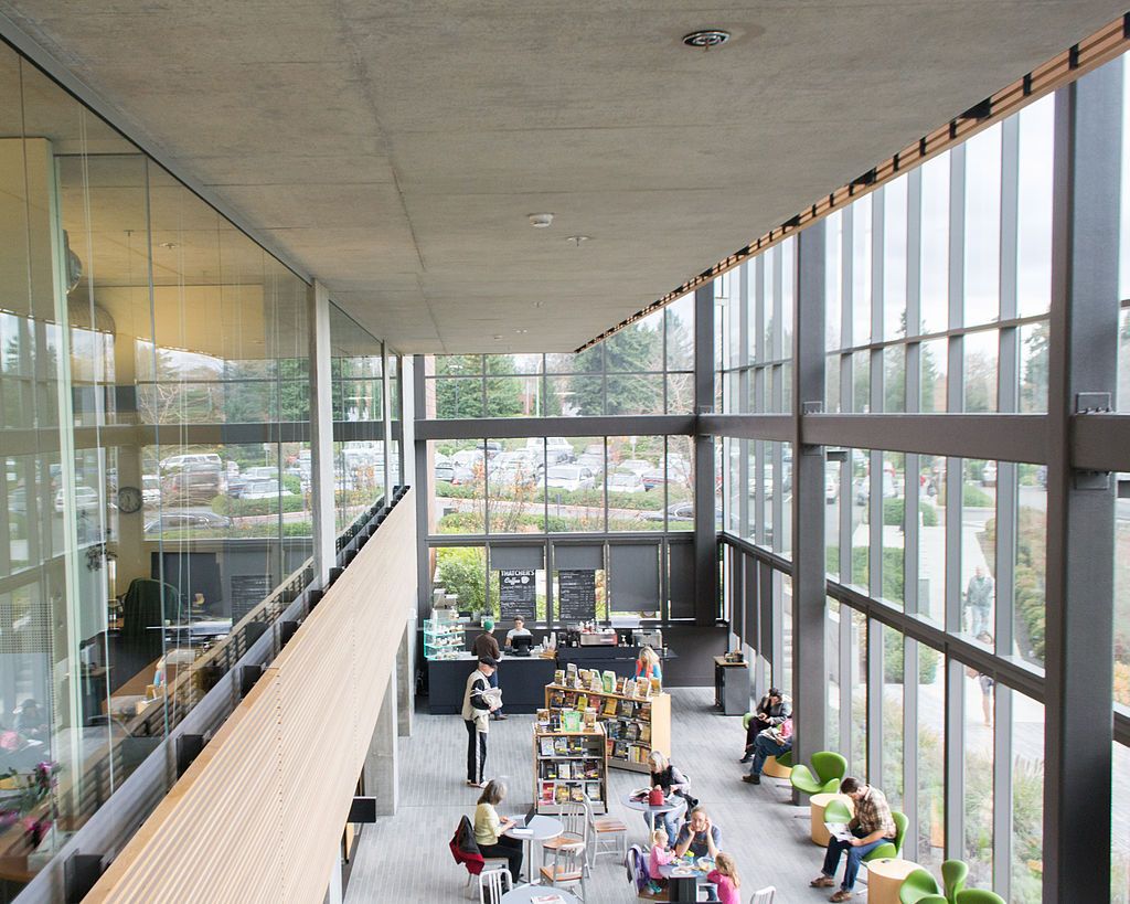 Interior of Vancouver Community Library