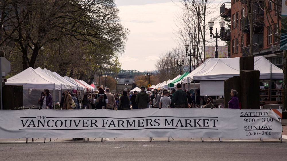 Banner of Vancouver Farmers Market