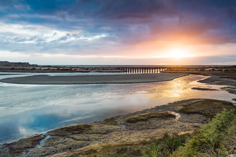 The waters of Batiquitos Lagoon