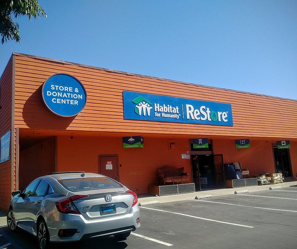 Exterior of Habitat for Humanity ReStore