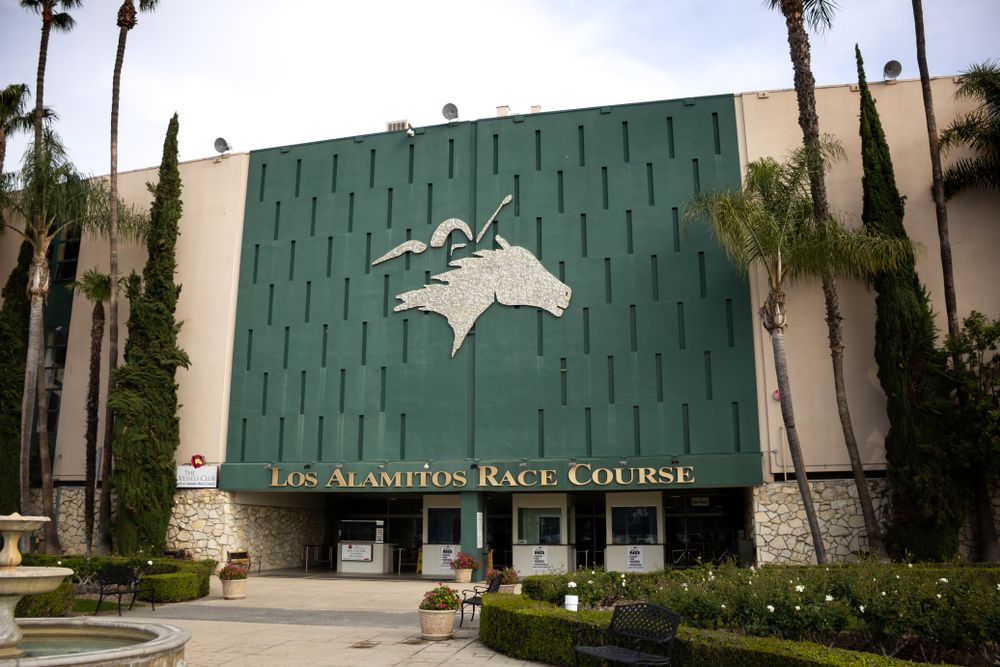 Exterior of Los Alamitos Race Course