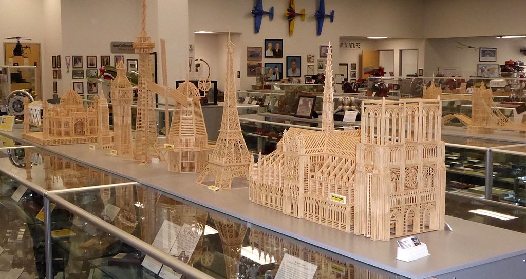 Miniature buildings in Miniature Engineering Craftsmanship Museum