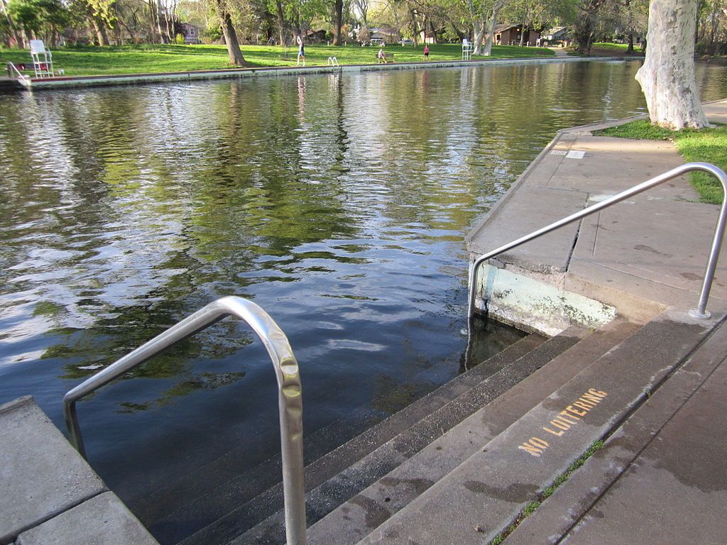 Sycamore pool at One Mile Recreation Area