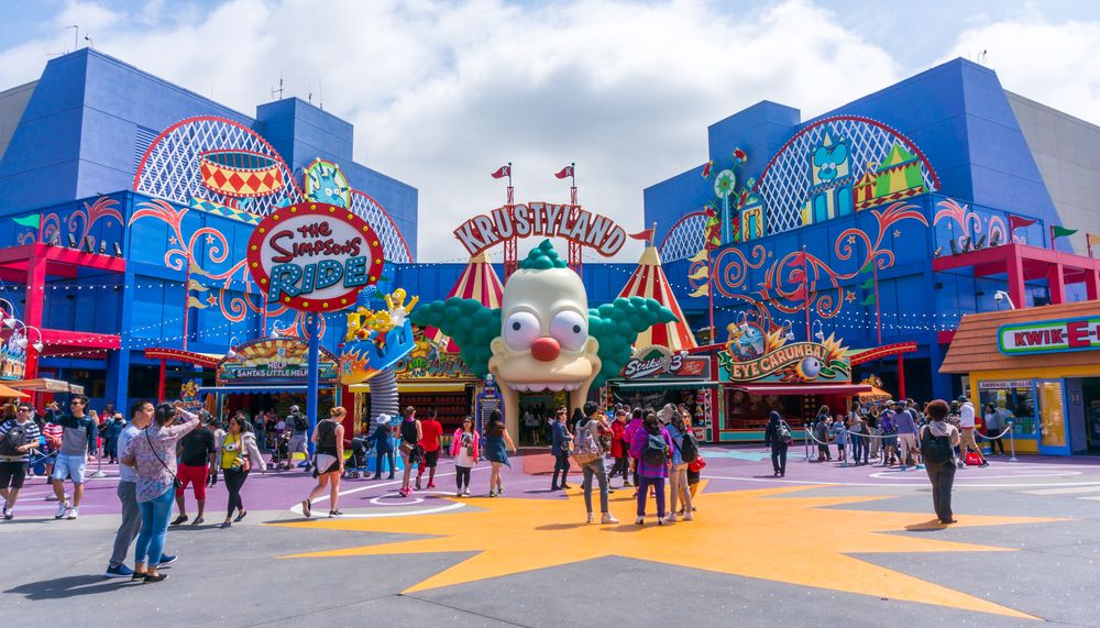 Krustyland at Universal Studios Hollywood