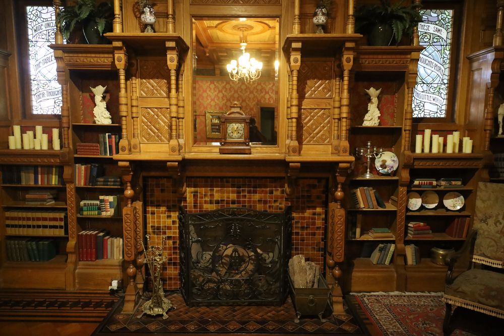 Interior of Winchester Mystery House