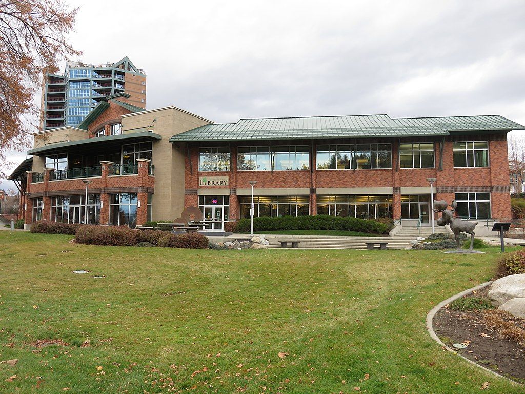 Exterior of Coeur d'Alene Public Library