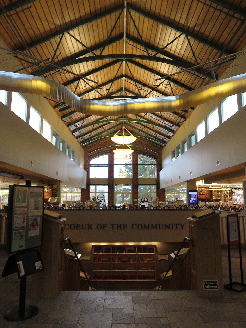 Interior of Coeur d'Alene Public Library