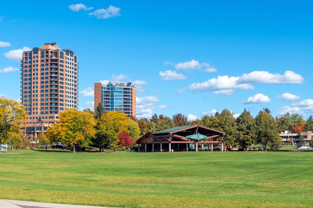 The grounds of McEuen Park