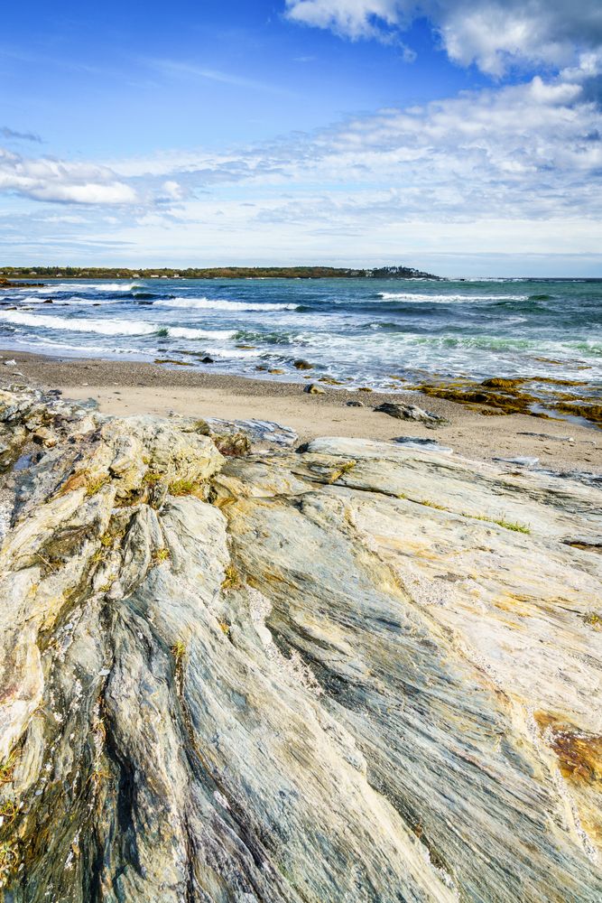 Coastline at Crescent Beach State Park