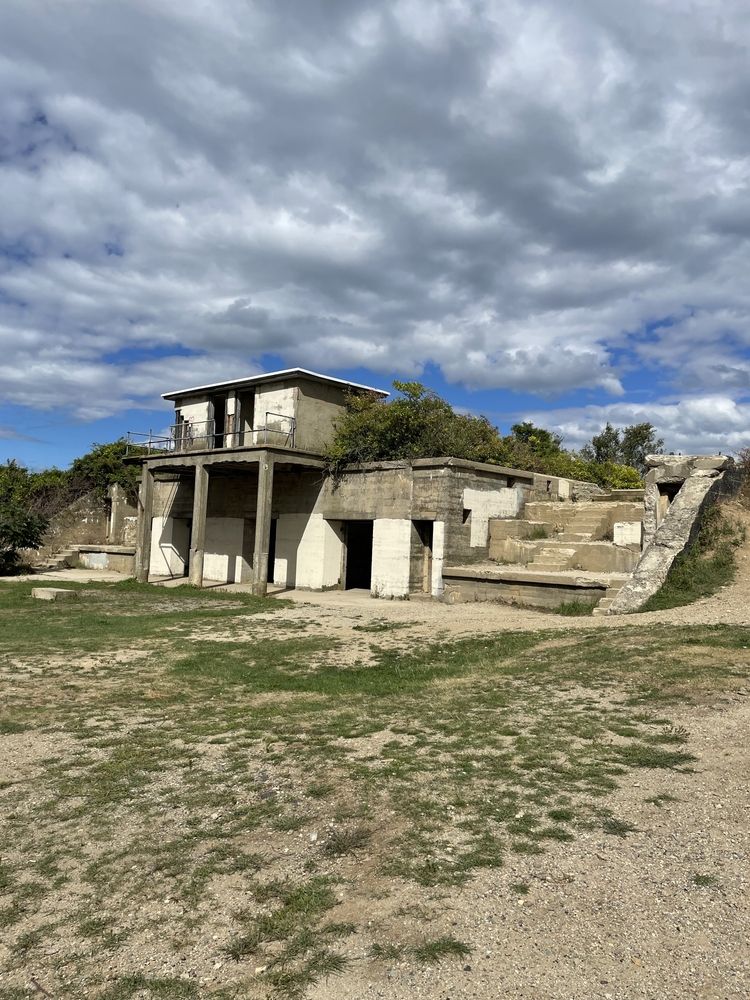 Ruins of battery keyes at Fort Williams Park
