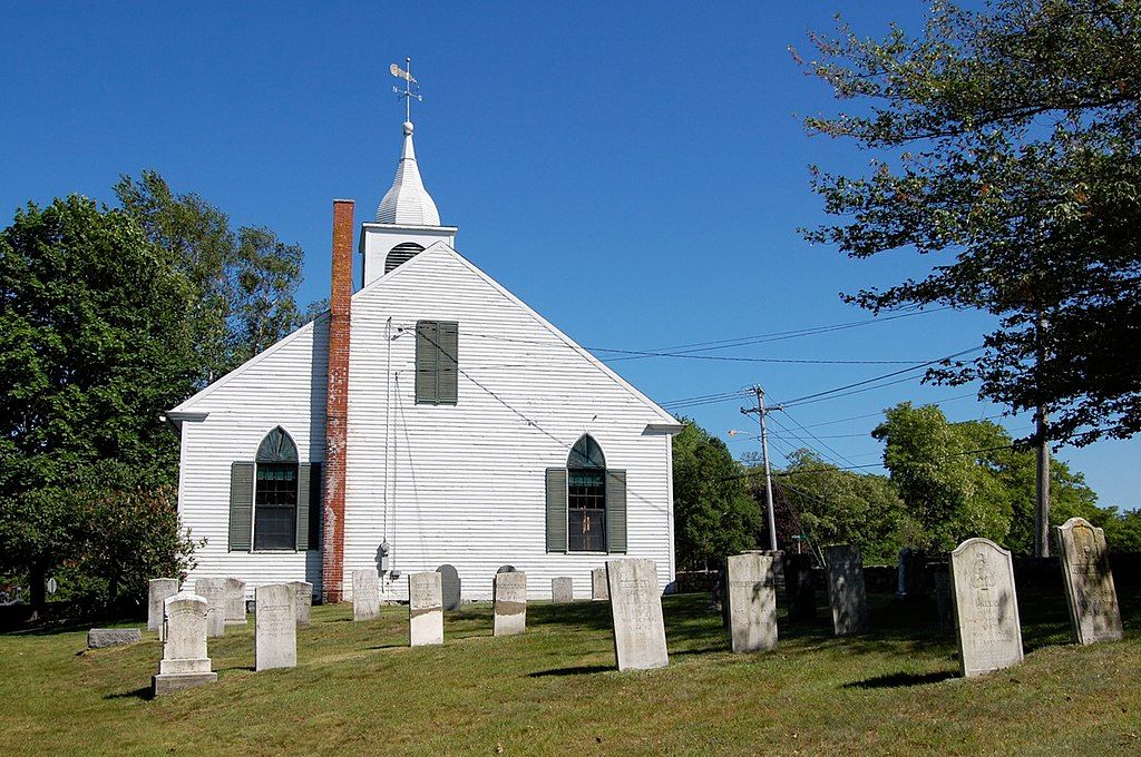 Exterior of Spurwink Church
