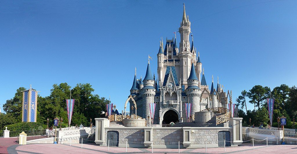 Cinderella's castle at Disney World Resort