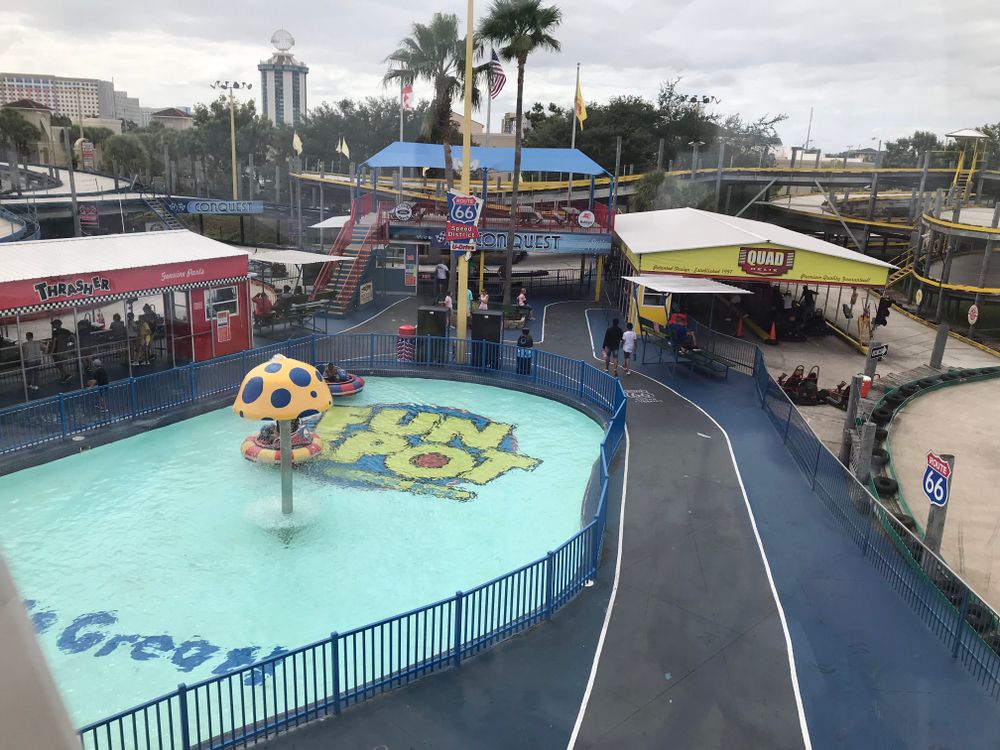 A pool at Fun Spot America Theme Parks