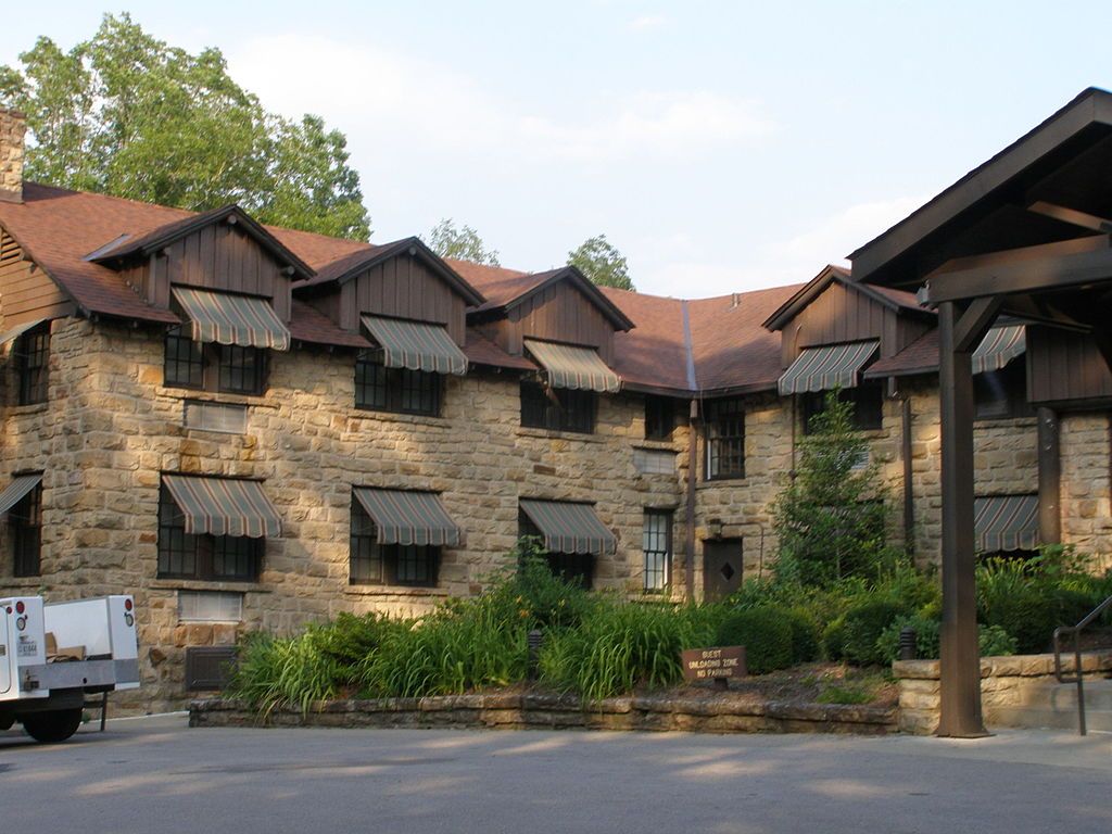 Exterior of DuPont Lodge