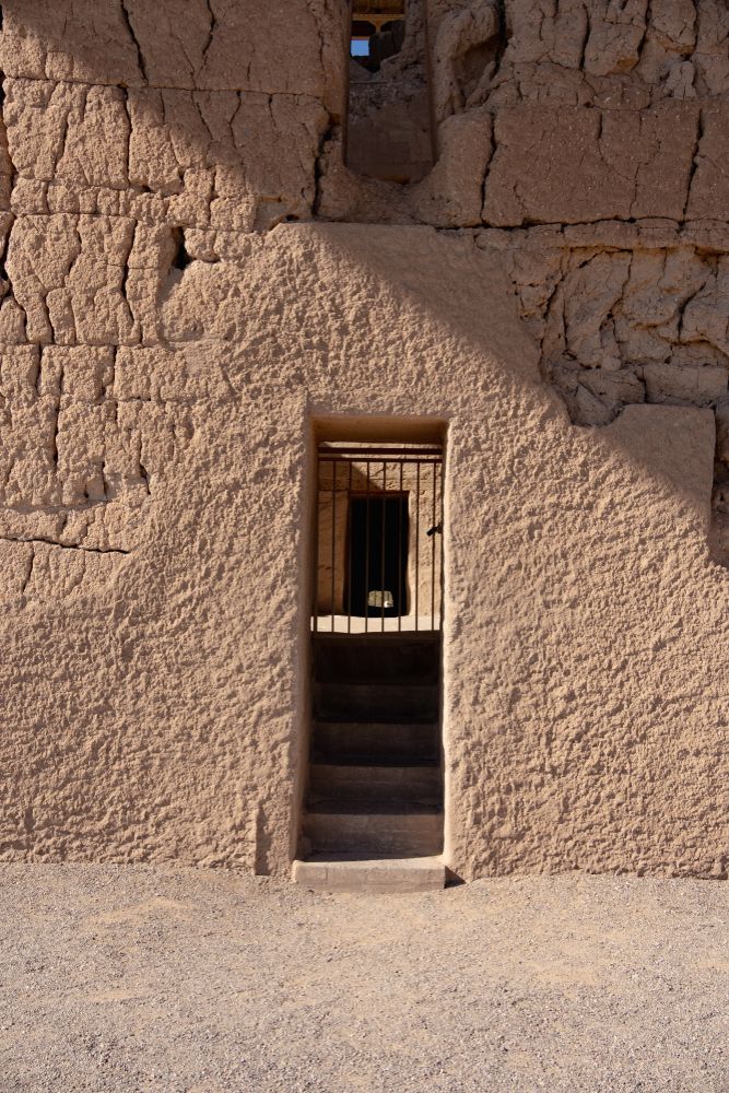 An entryway at Casa Grande Ruins National Monument