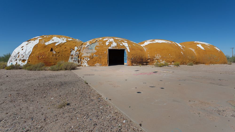 Daytime view of the Domes in Casa Grande