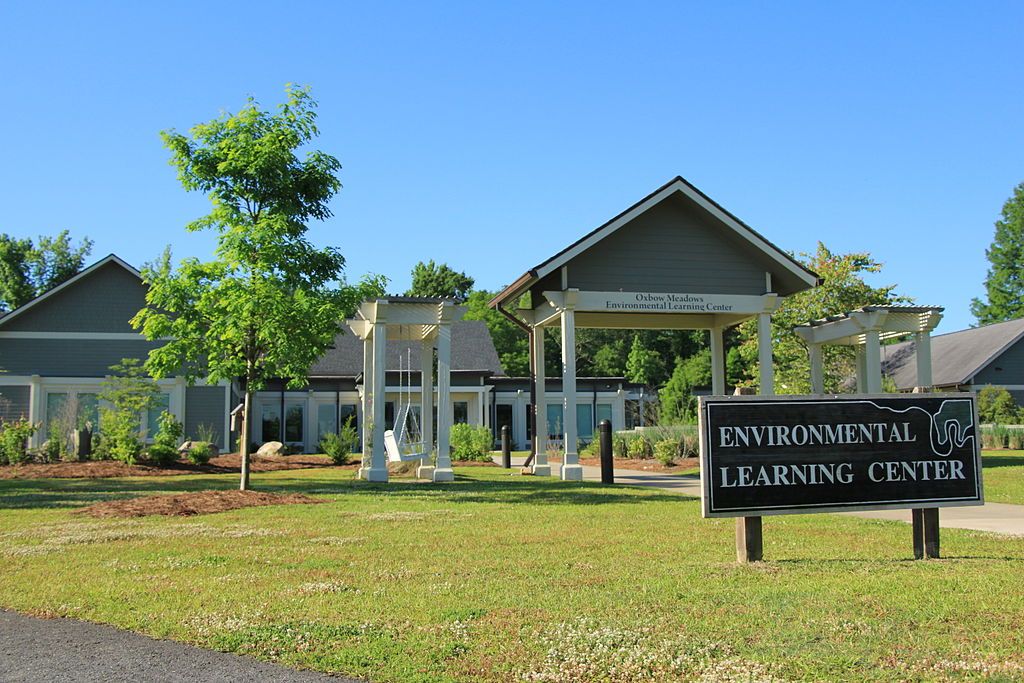 Exterior of the Oxbow Meadows Environmental Learning Center