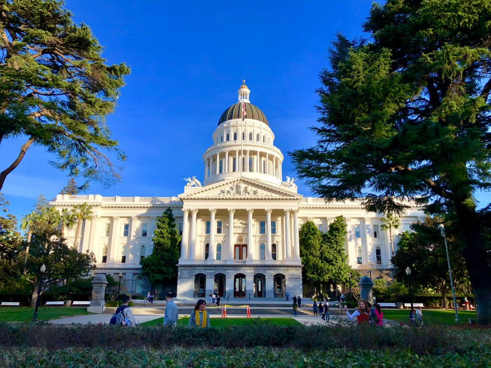 Exterior of the California State Capitol Museum