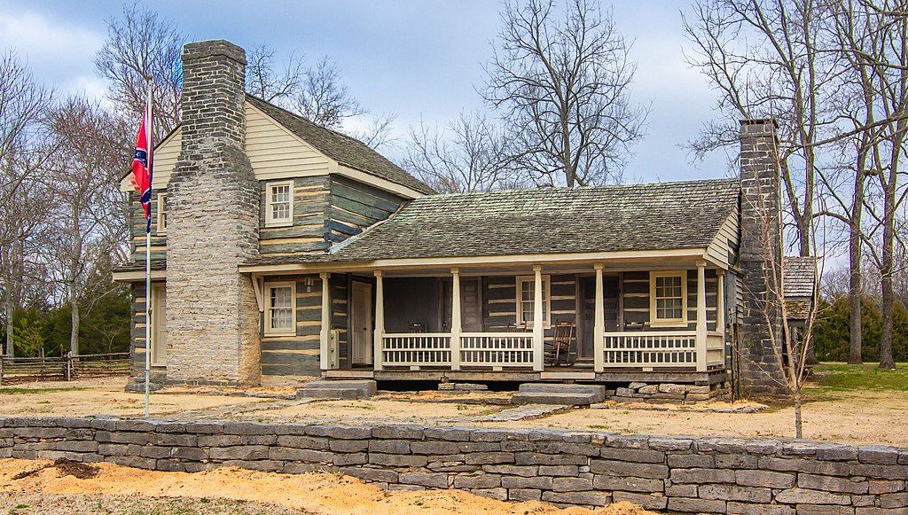 Exterior of Nathan Bedford Forrest Boyhood Home