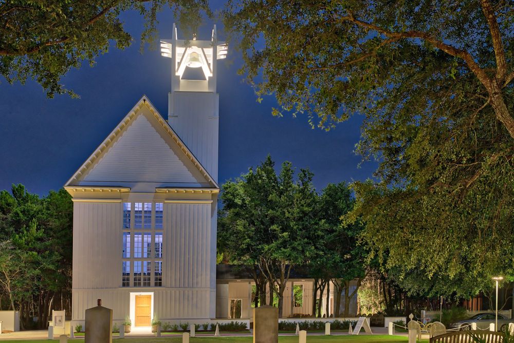 Outside View of The Chapel at Seaside
