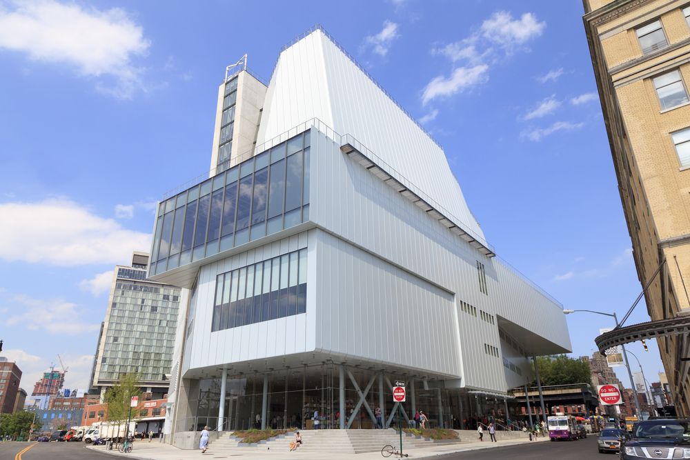Exterior of Whitney Museum of American Art