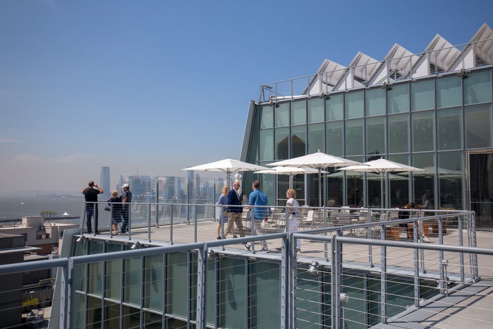 Rooftop of Whitney Museum of American Art