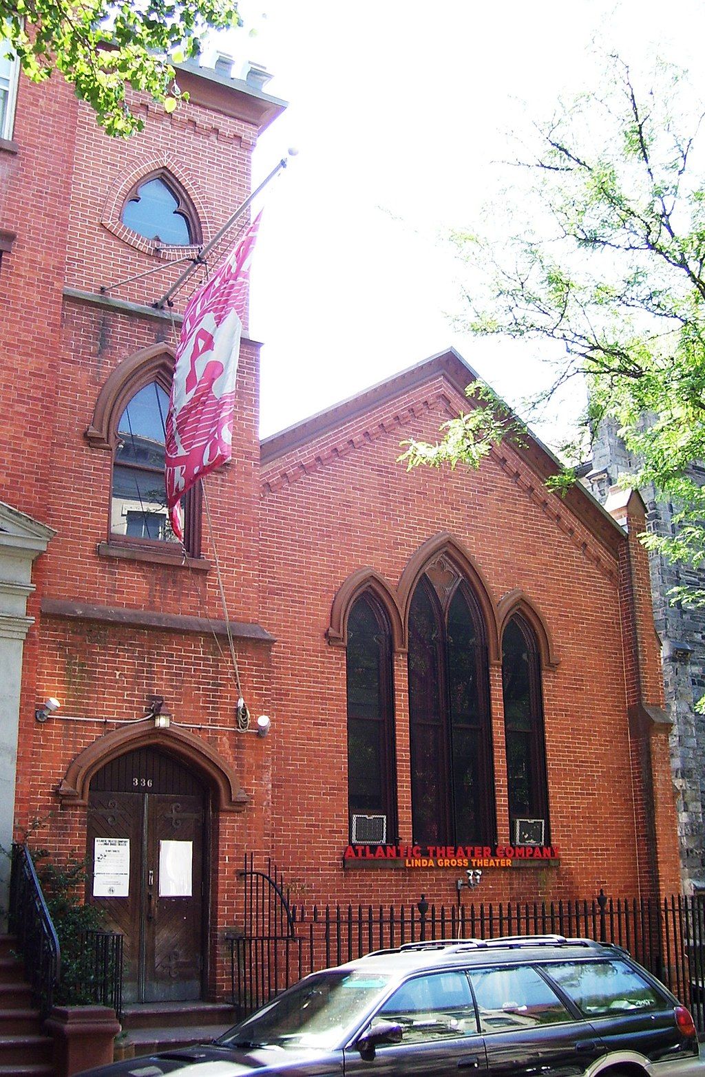 Exterior of Atlantic Theater Company
