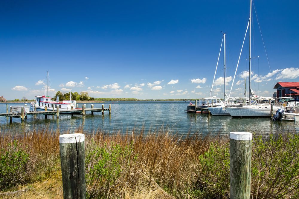Spring day at Chesapeake Bay Maritime Museum