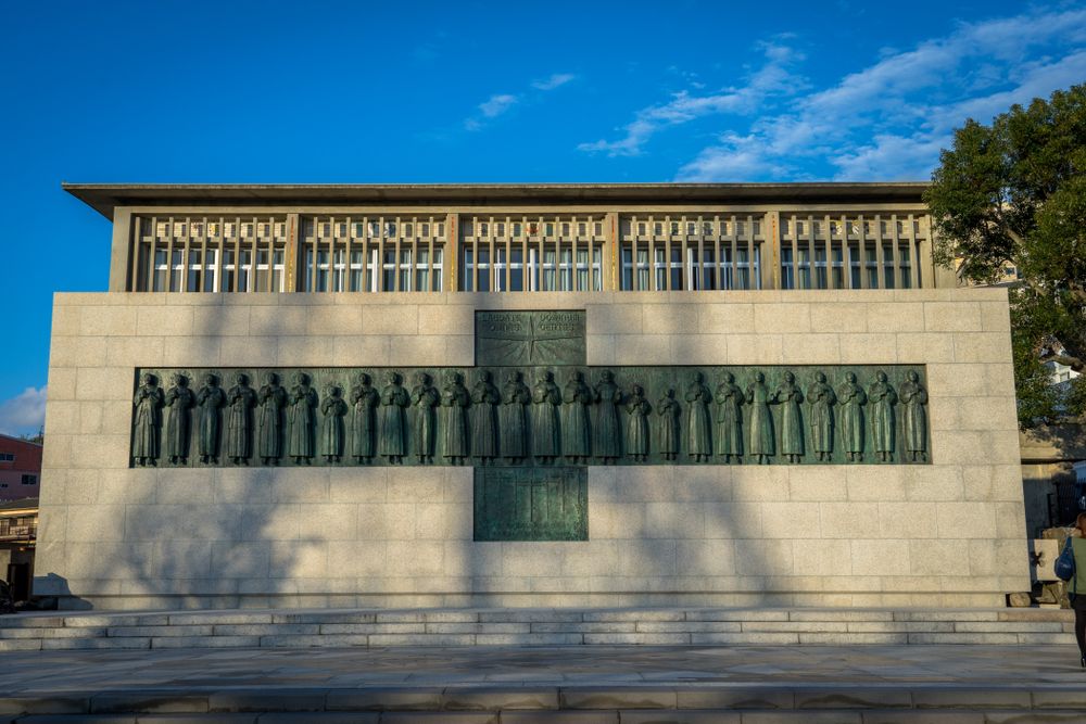 Outside view of Twenty-Six Martyrs Christianity Museum