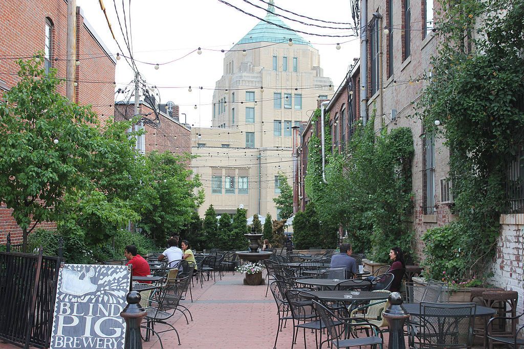 A brewery at Downtown Champaign