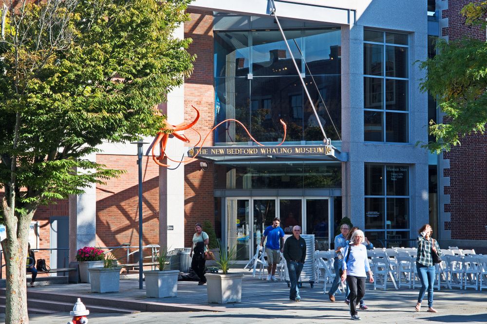Outside View of New Bedford Whaling Museum