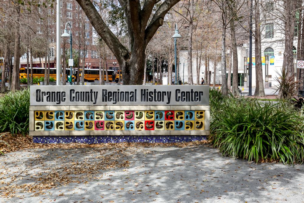 View of Orange County History Center