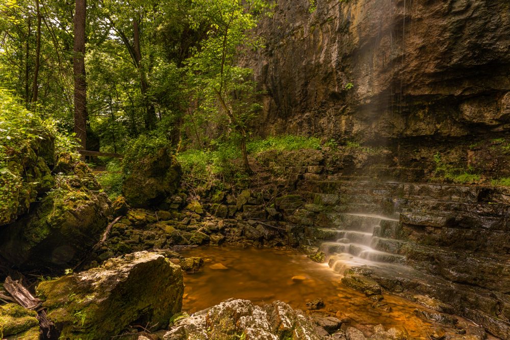 Scenic view of Clifton Gorge State Nature Preserve